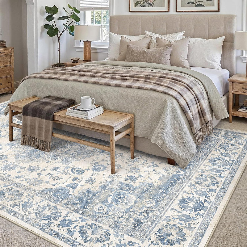 Rugs Living Room Large Machine Washable