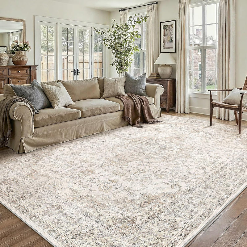 Rugs Living Room Large Machine Washable