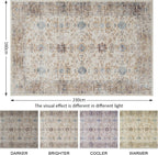 Rugs Living Room Large Machine Washable Rug