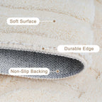 Rugs Living Room Large Non-Slip Fluffy Washable Rug