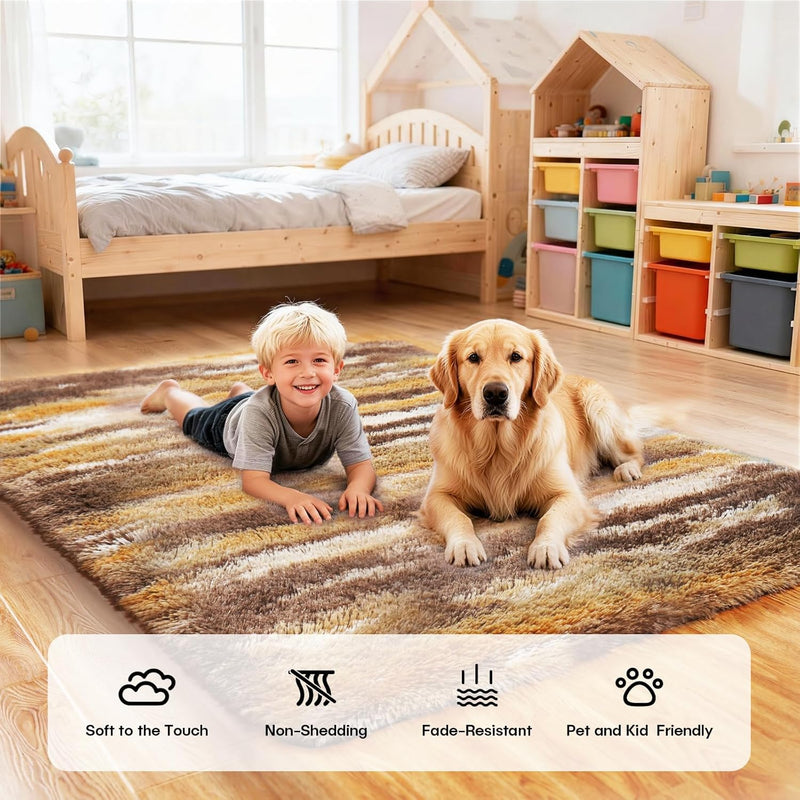 Rugs Living Room Large Rug for Machine
