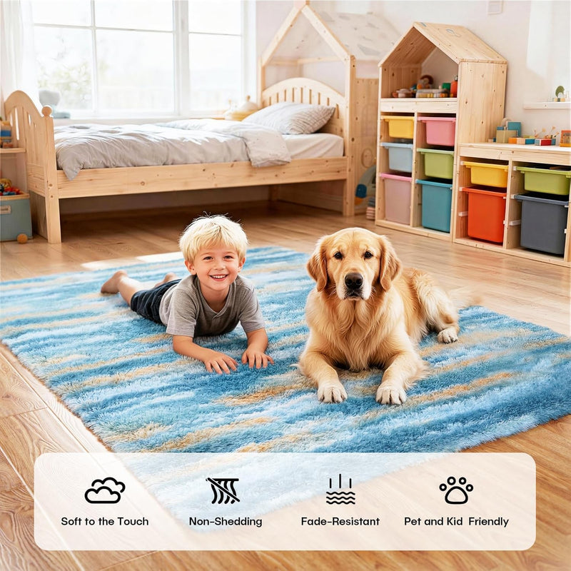 Rugs Living Room Large Rug for Machine