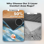 Rugs Living Room Large Rug for Machine