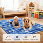 Rugs Living Room Large Rug for Machine