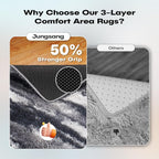 Rugs Living Room Large Rug for Machine