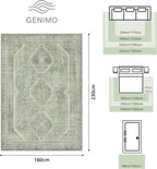 Rugs Living Room Large Washable Boho Vintage