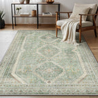 Rugs Living Room Large Washable Boho Vintage