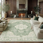 Rugs Living Room Large Washable Rug Vintage
