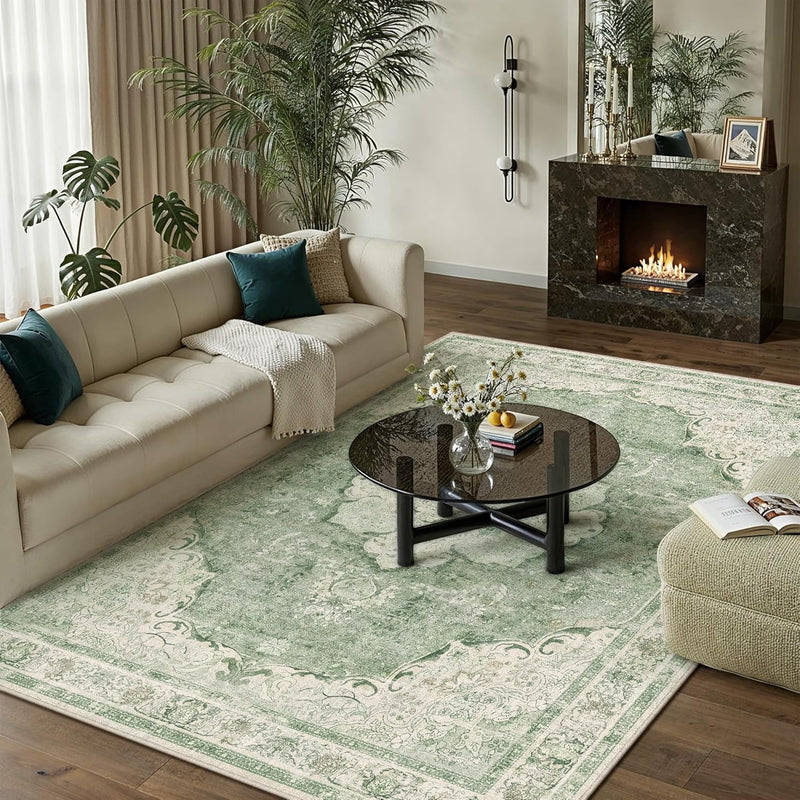 Rugs Living Room Large Washable Rug Vintage
