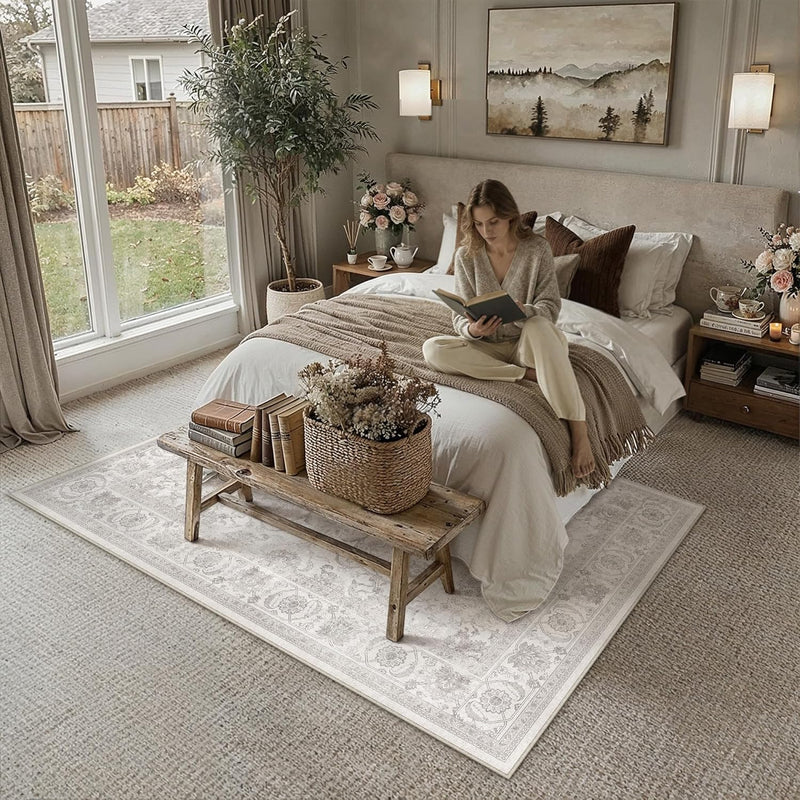 Rugs Living Room Large Washable Rug Vintage
