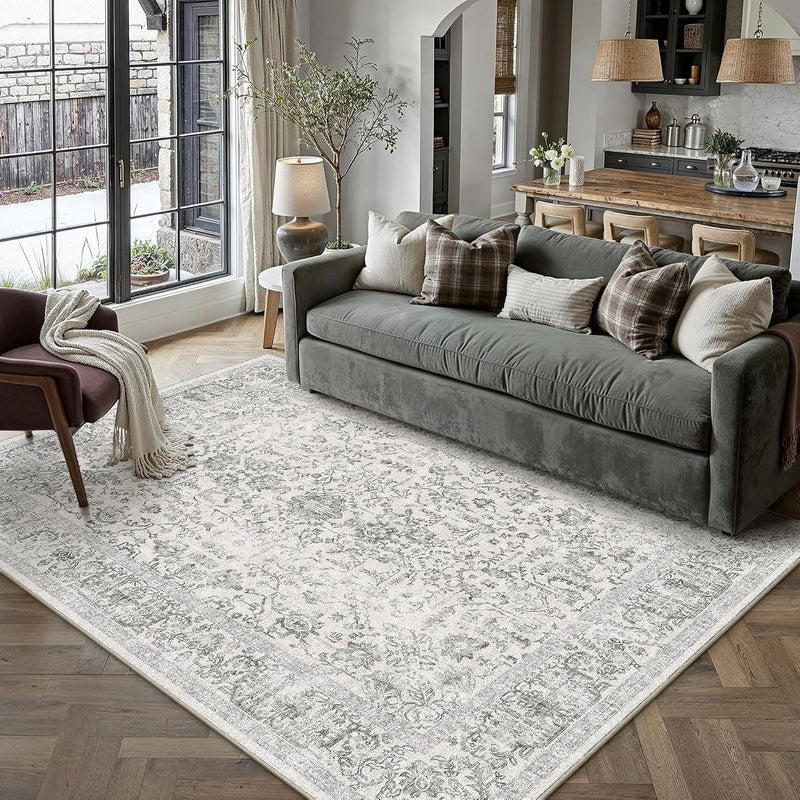 Rugs Living Room Large Washable Rug Vintage