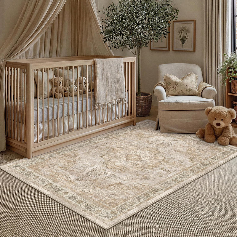 Rugs Living Room Large Washable Rug Vintage