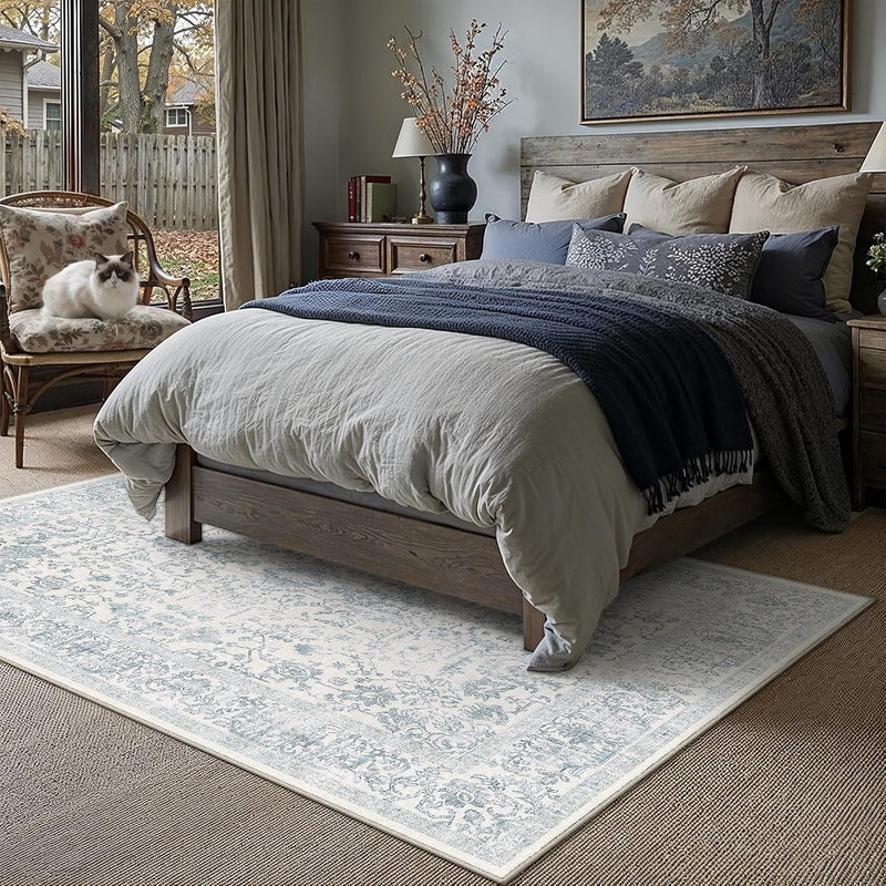 Rugs Living Room Large Washable Rug Vintage