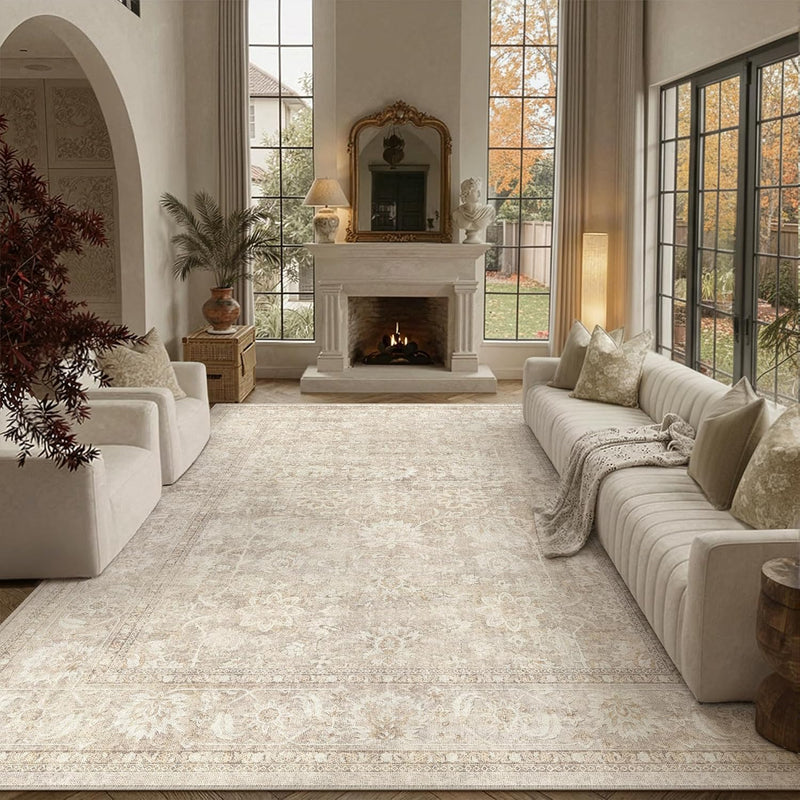 Rugs Living Room Large Washable Rug Vintage