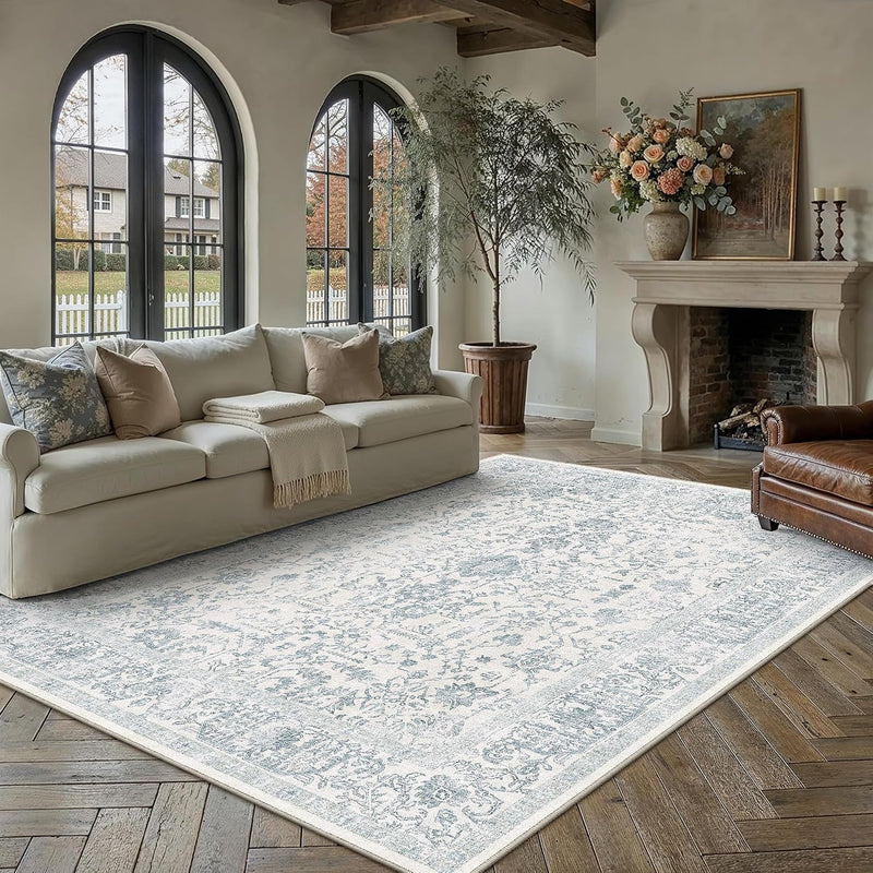 Rugs Living Room Large Washable Rug Vintage