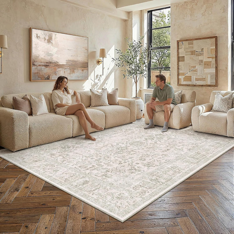Rugs Living Room Large Washable Rug Vintage