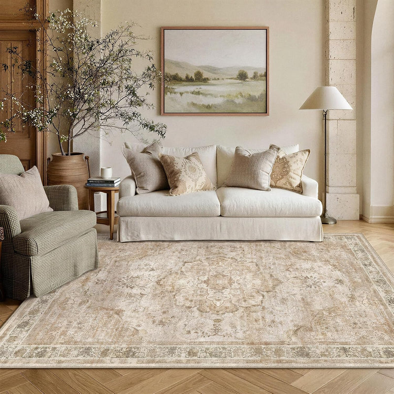 Rugs Living Room Large Washable Rug Vintage