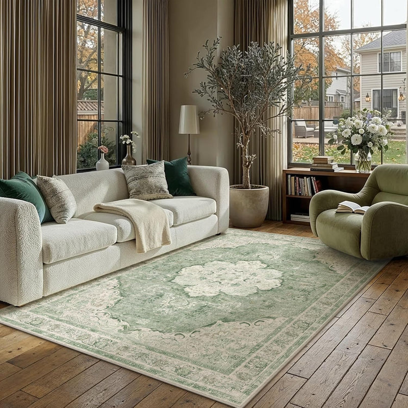 Rugs Living Room Large Washable Rug Vintage