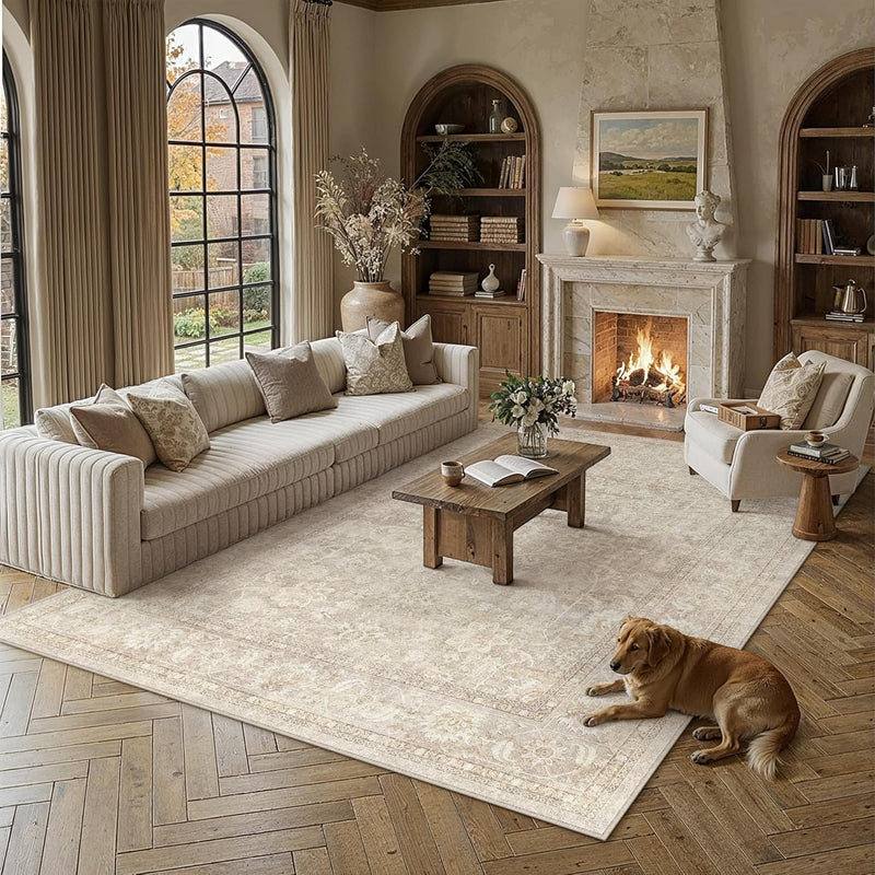 Rugs Living Room Large Washable Rug Vintage