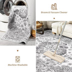 Rugs Living Room Machine Washable Non Slip