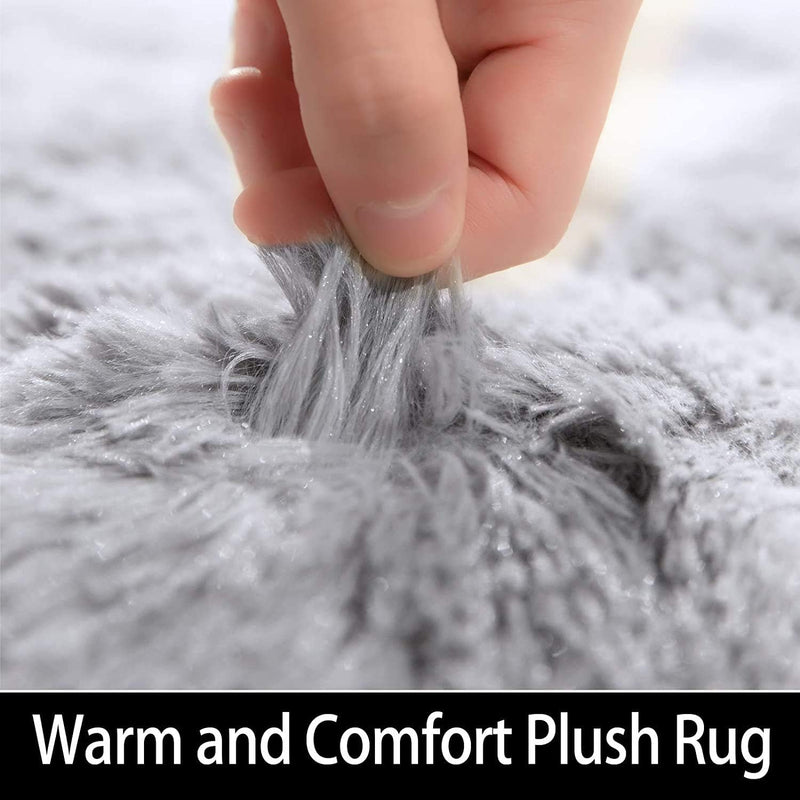 Rugs Living Room Modern Soft Fluffy Shaggy