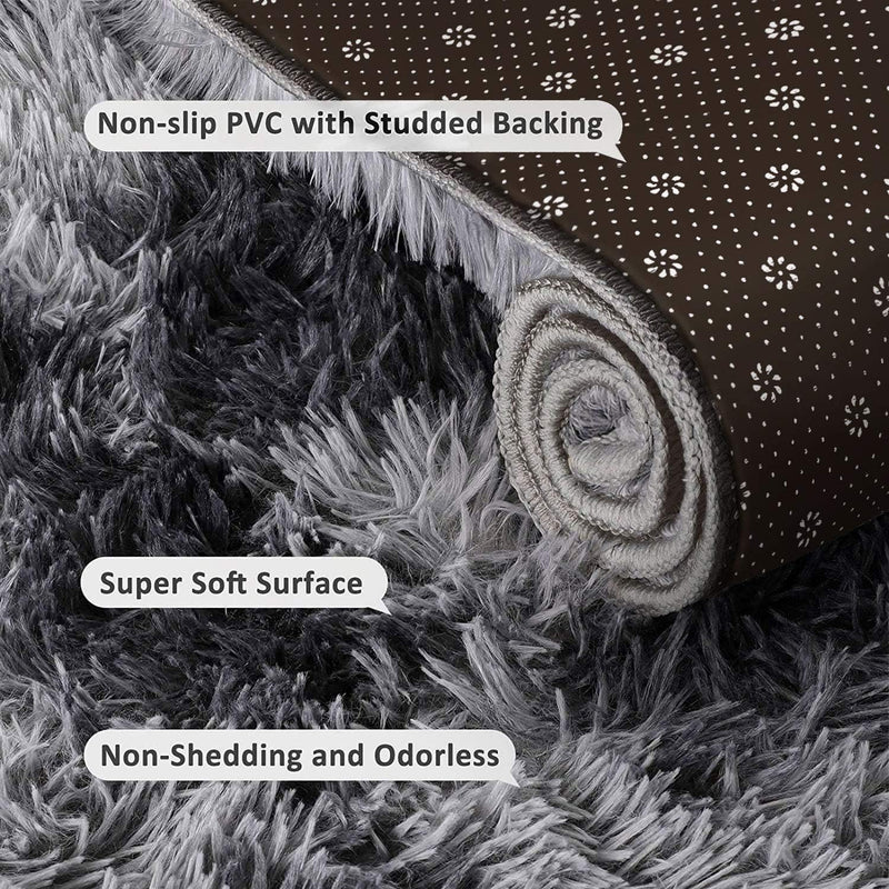 Rugs Living Room Modern Soft Fluffy Shaggy