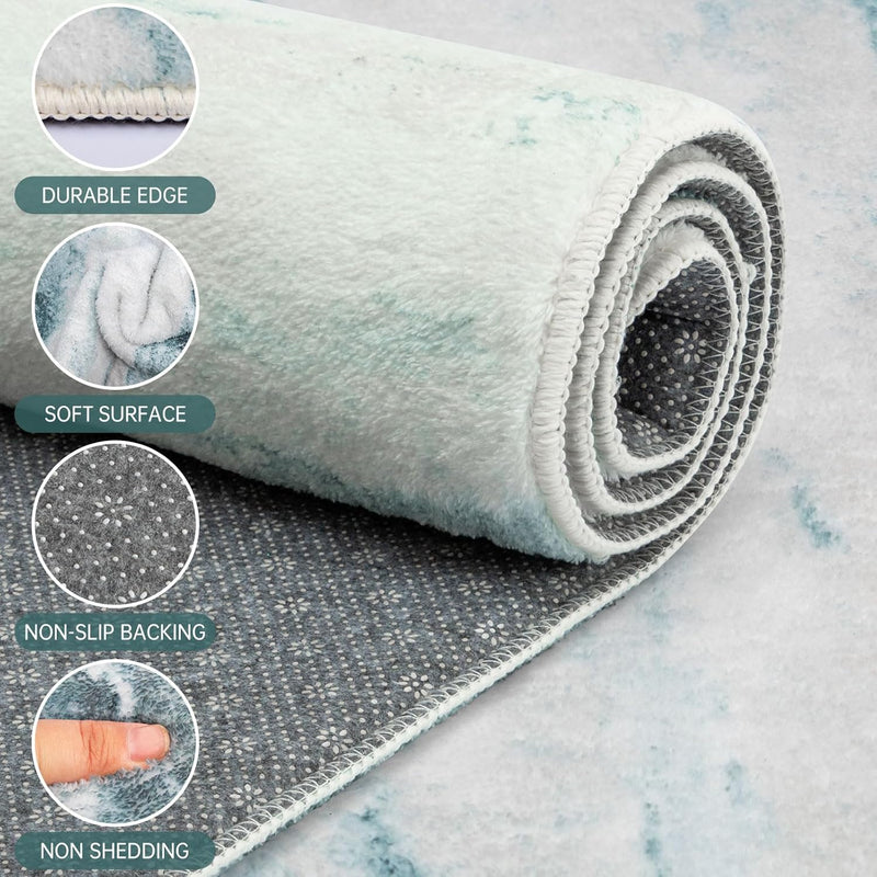 Rugs Living Room Modern Soft Rug Bedroom