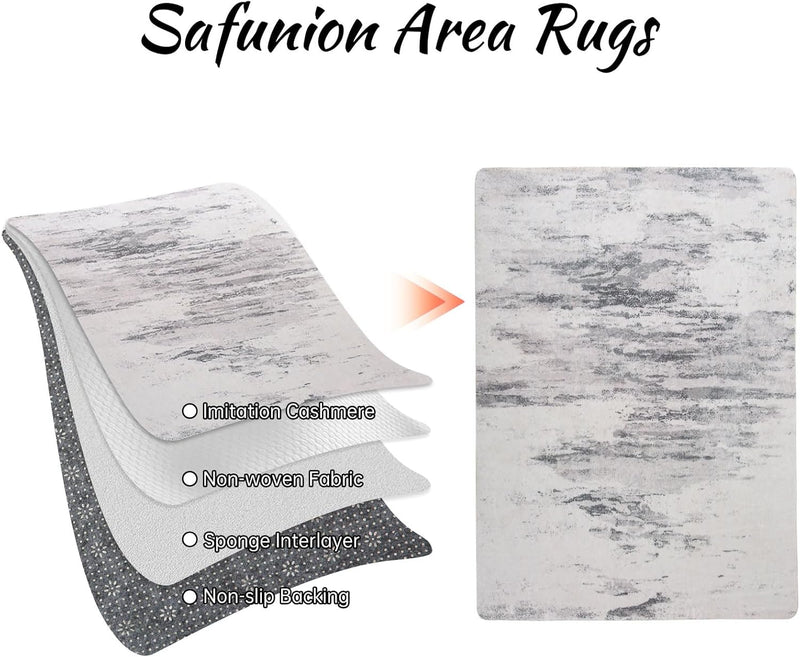 Rugs Living Room Morden Soft for Bedroom Large