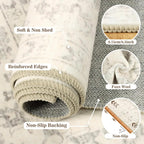Rugs Living Room Non-Slip Washable Area