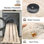 Rugs Living Room Non-Slip Washable Area