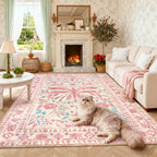 Rugs Living Room Non-Slip Washable Area