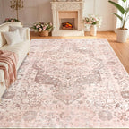 Rugs Living Room Non-Slip Washable Area