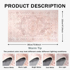 Rugs Living Room Non-Slip Washable Area