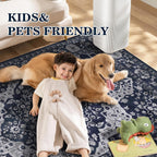 Rugs Living Room Non-Slip Washable Area