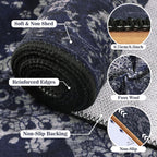 Rugs Living Room Non-Slip Washable Area