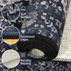 Rugs Living Room Non-Slip Washable Area
