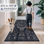 Rugs Living Room Non-Slip Washable Area