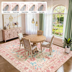 Rugs Living Room Non-Slip Washable Area