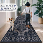 Rugs Living Room Non-Slip Washable Area