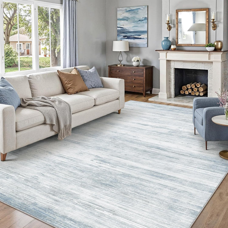 Rugs Living Room Rug Washable Large Modern