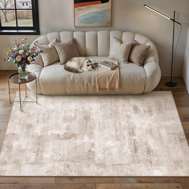 Rugs Living Room Rug Washable Large Modern