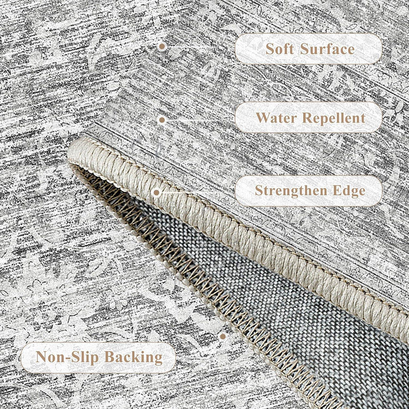 Rugs Living Room Rug Washable Large Modern