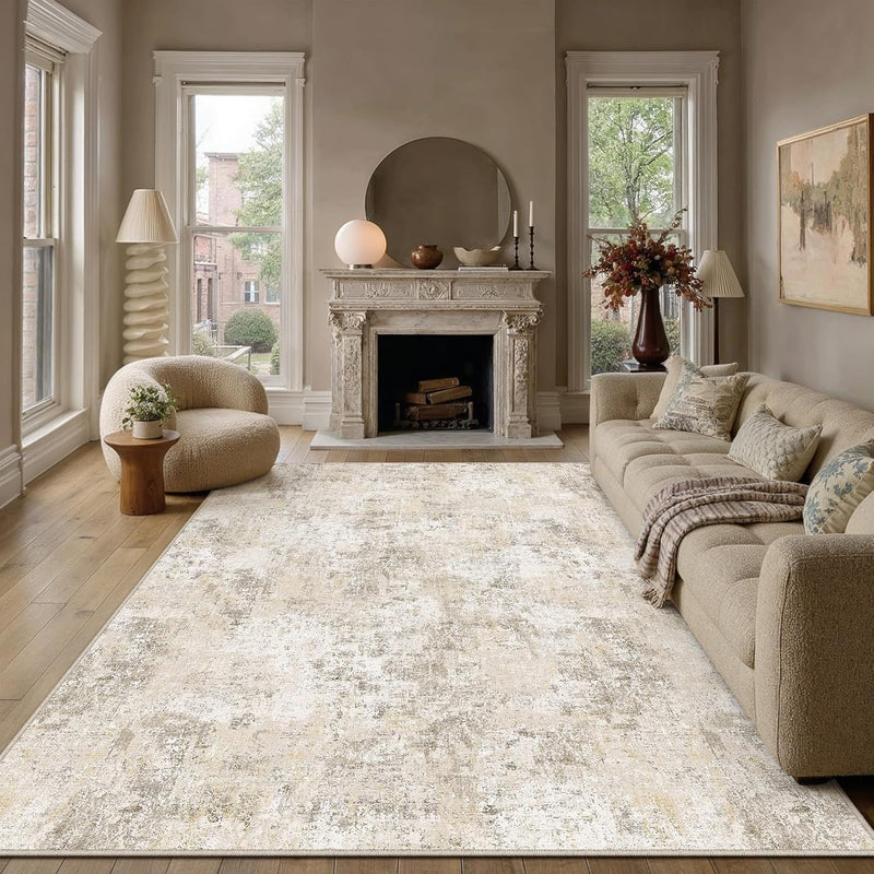 Rugs Living Room Rug Washable Large Modern