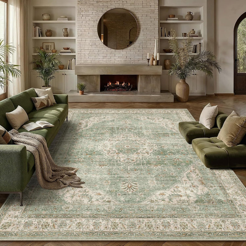 Rugs Living Room Rug Washable Large Modern