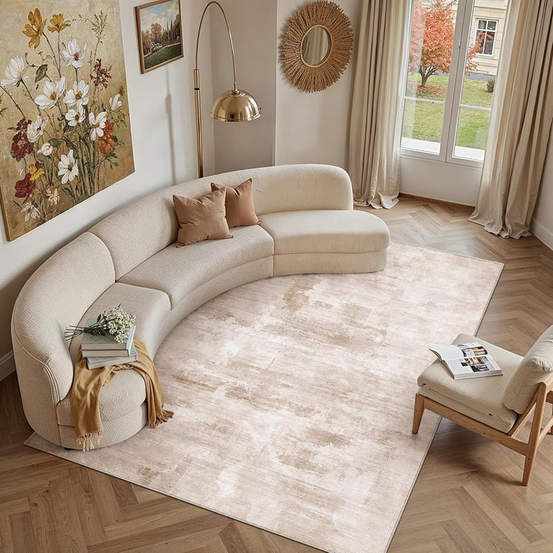 Rugs Living Room Rug Washable Large Modern