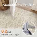 Rugs Living Room Rug Washable Large Modern