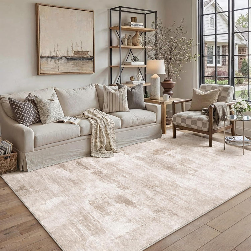 Rugs Living Room Rug Washable Large Modern