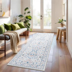 Rugs Living Room Vintage Floral Rug Washable
