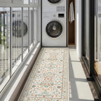 Rugs Living Room Vintage Floral Rug Washable