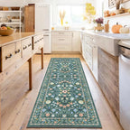 Rugs Living Room Vintage Floral Rug Washable